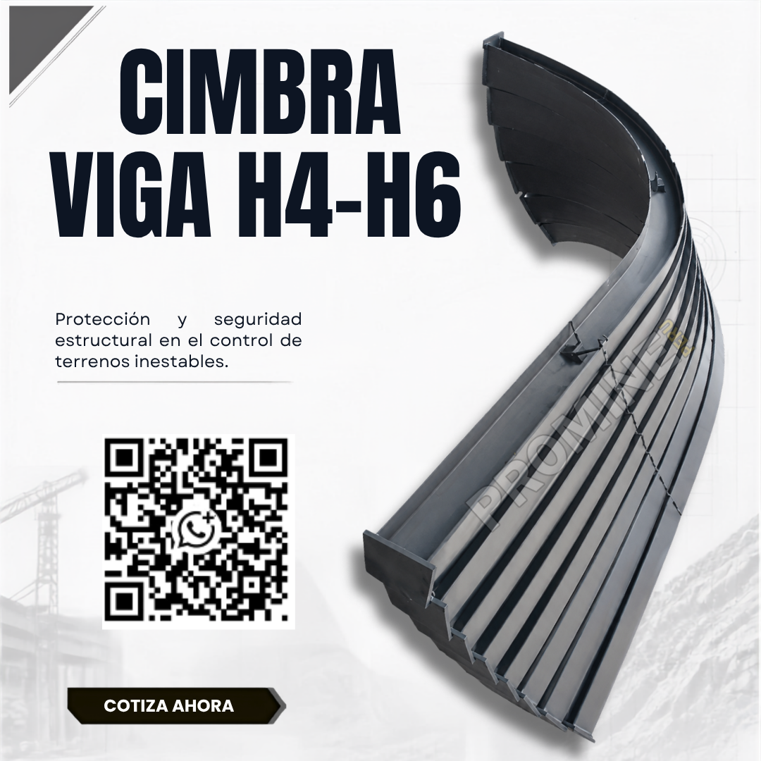 Ofrecemos servicio especializado de cimbra para vigas H4-H6, brindando protección y seguridad estructural
