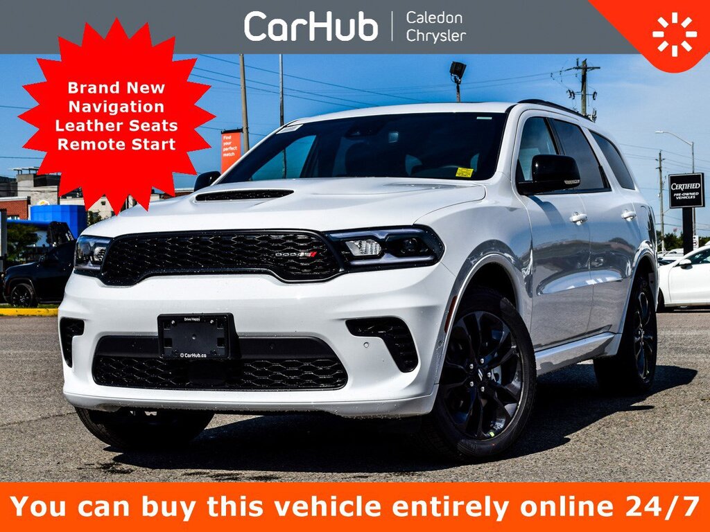 2026 Dodge Durango GT Plus AWD 7 Passenger Sunroof Ventilated Frt Sea