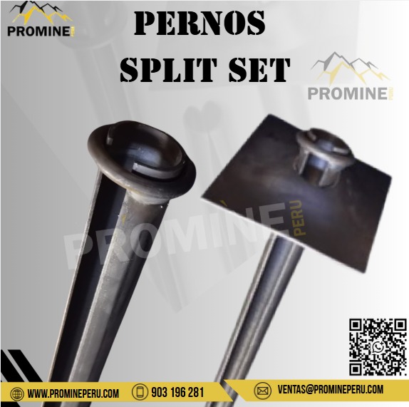Servicio de Pernos Split Set con Instalación Inmediata
