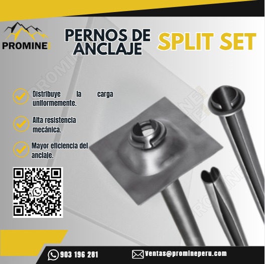 We Supply Split Set Anchor Bolts for Mining
