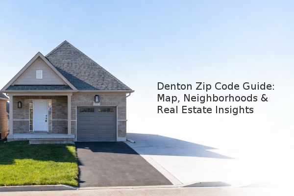 Denton Zip Code Guide: Map, Neighborhoods & Real Estate Insights