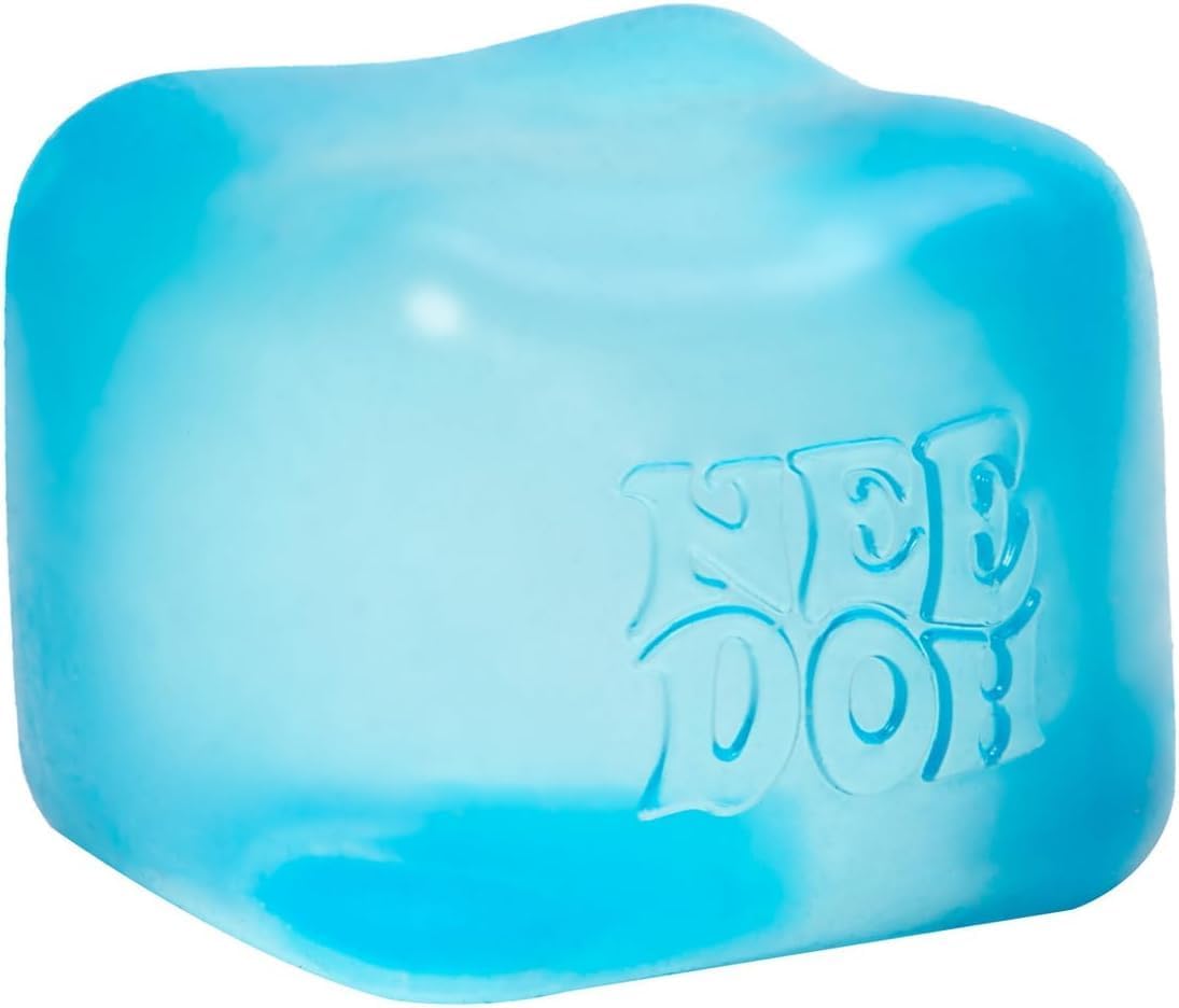Schylling NeeDoh Nice Cube Sensory Squeeze Toy with Super Solid Squish 2.25" Cube63700952593411120