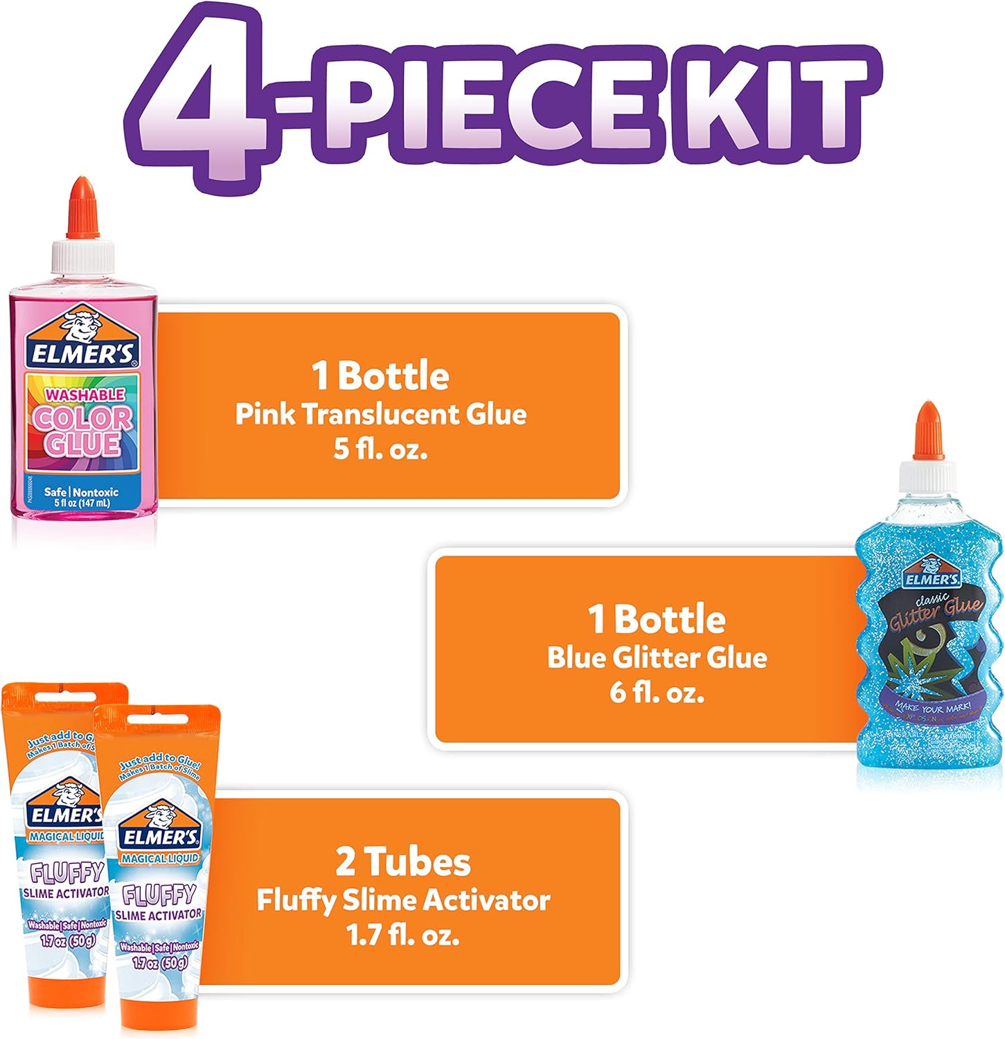Elmer’s Fluffy Slime Kit63700766690819121