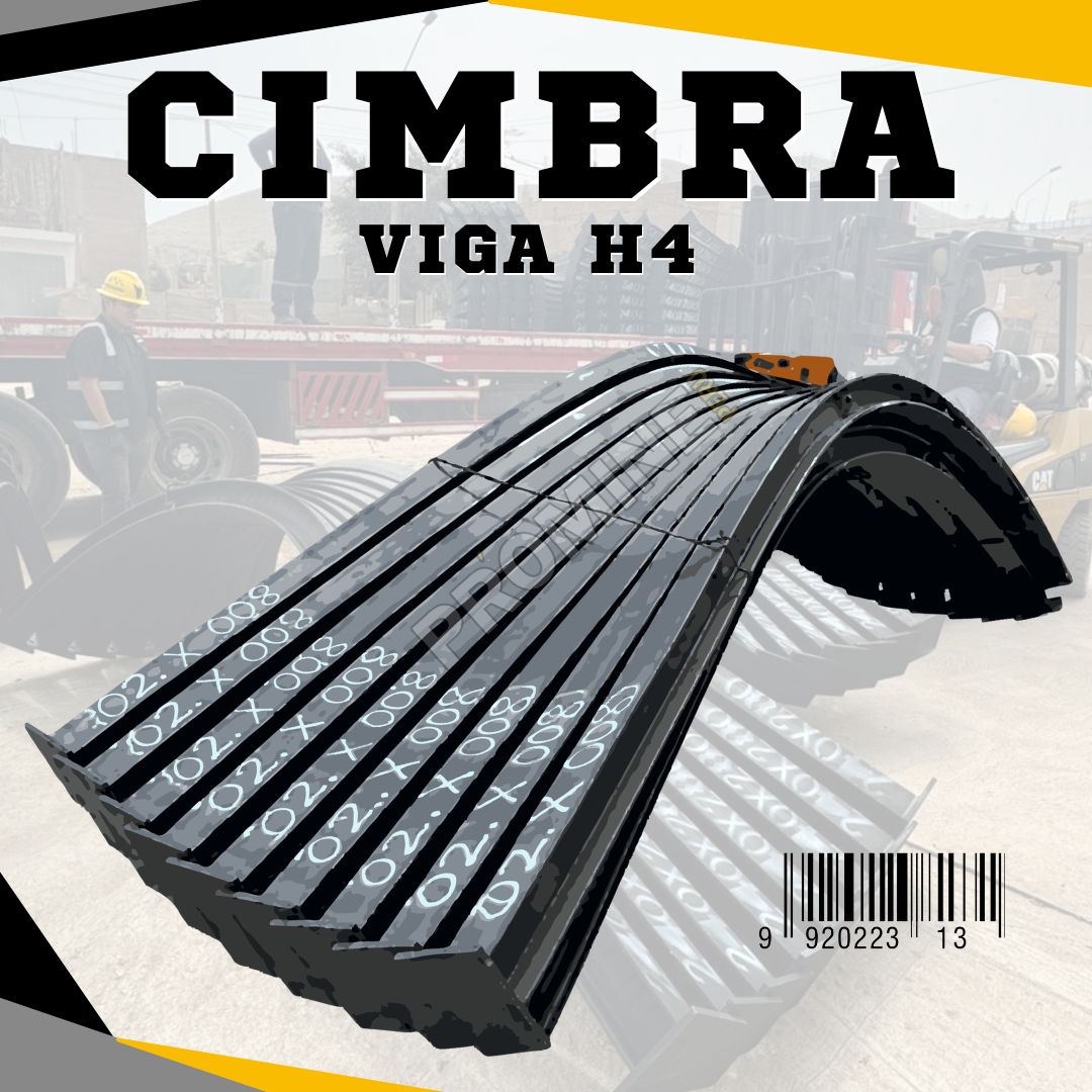 Provisión Experta de Vigas H4 CIMBRA Servicio Confiable