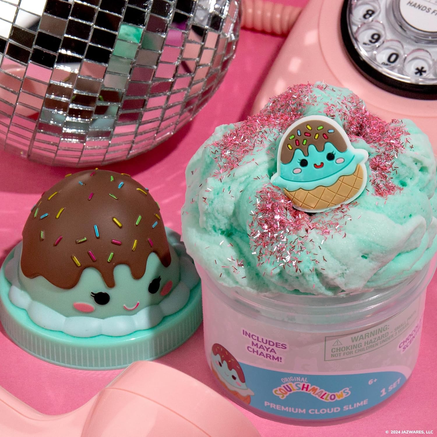 Maya The Ice Cream Premium Cloud Slime, Chocolate Scented for Kids 8-1263700691807875124