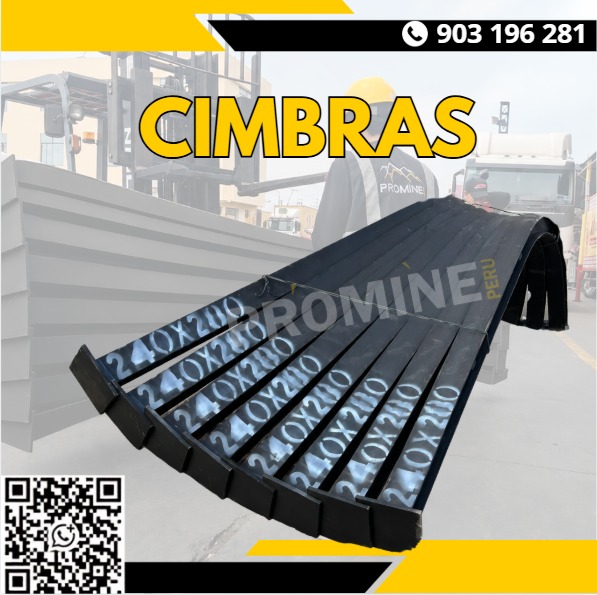 Servicio de fabricación de cimbras metálicas a medida