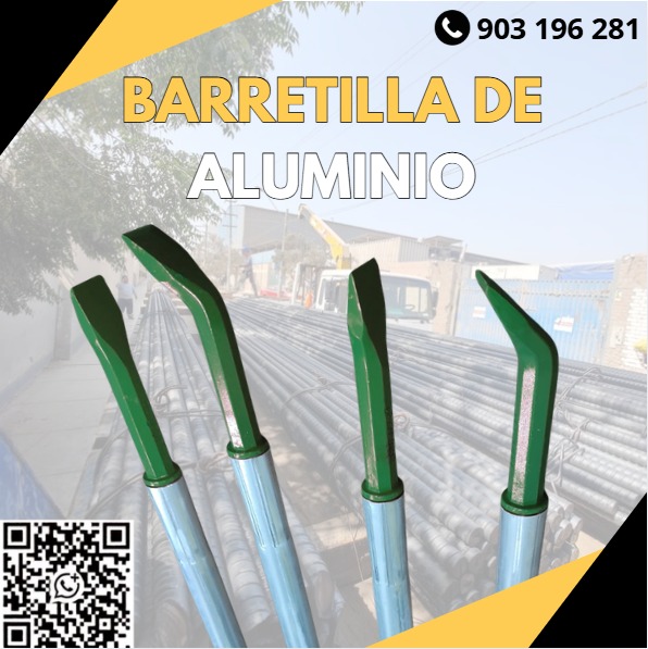 Sale of Ultra-Lightweight Aluminum Rock Bars for Mining