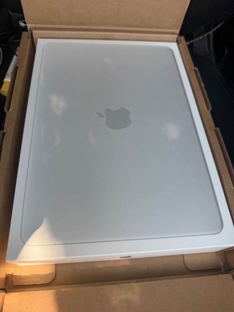 Silver Apple MacBook Pro in Original Packaging Box