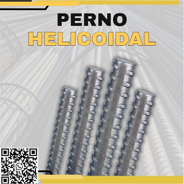 Venta de Pernos Helicoidales de Acero Grado 60