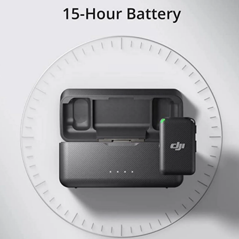$ 222.3 Micrófono DJI (2TX+1RX+Estuche de carga) Alcance de 250 m (820 pies) Batería de 15 horas (Original $249)63855950386689122
