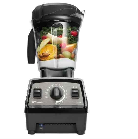 Vitamix Propel Series 750 Licuadora, Licuadora Profesional con 4 Programas Preestablecidos + Función de Autolimpieza, Batidos, Postres Congelados, Sopas y Salsas, Jarra de 64 oz, Color Negro63048709386369121