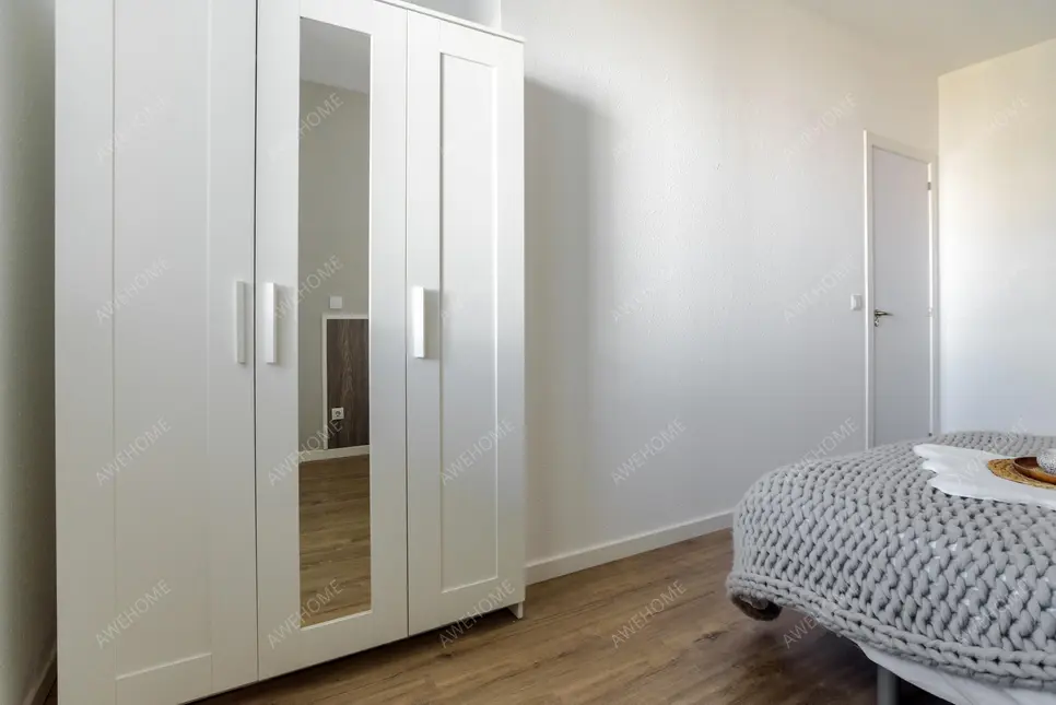 Dormitorio doble elegante cerca del metro Delicias