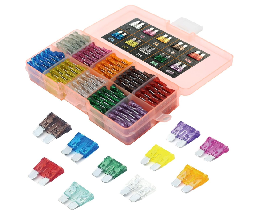 Blade-type fuse set