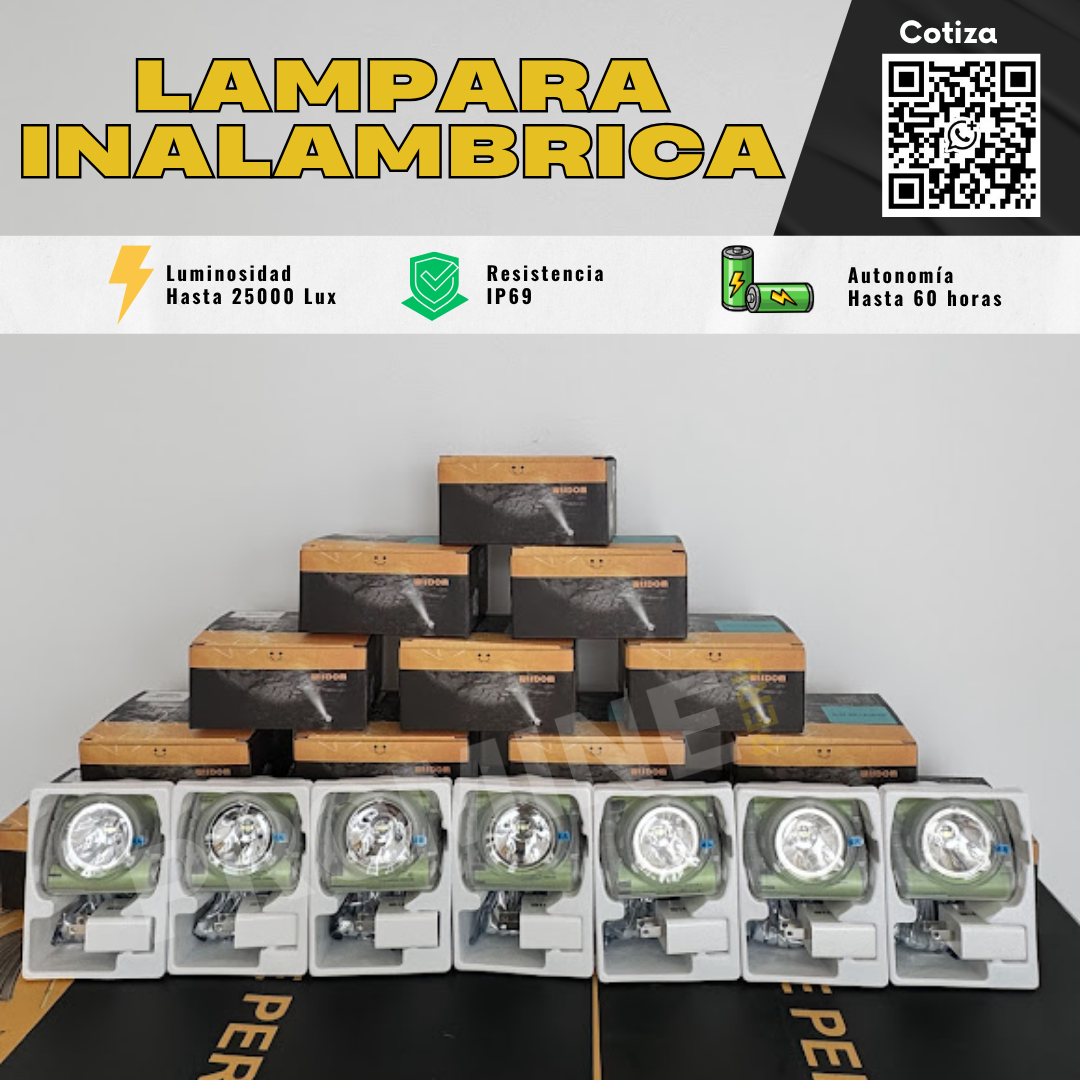 4A Wireless Lamp – LED Lighting - Mine