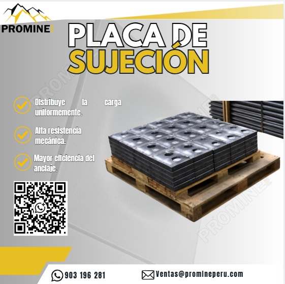 Servicio Profesional de Placas de Sujeción para Minería