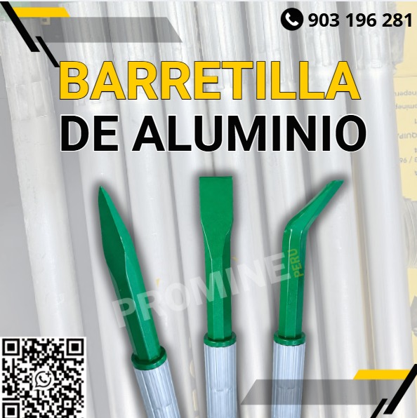 Venta de Barretillas de Aluminio para Desate de Roca