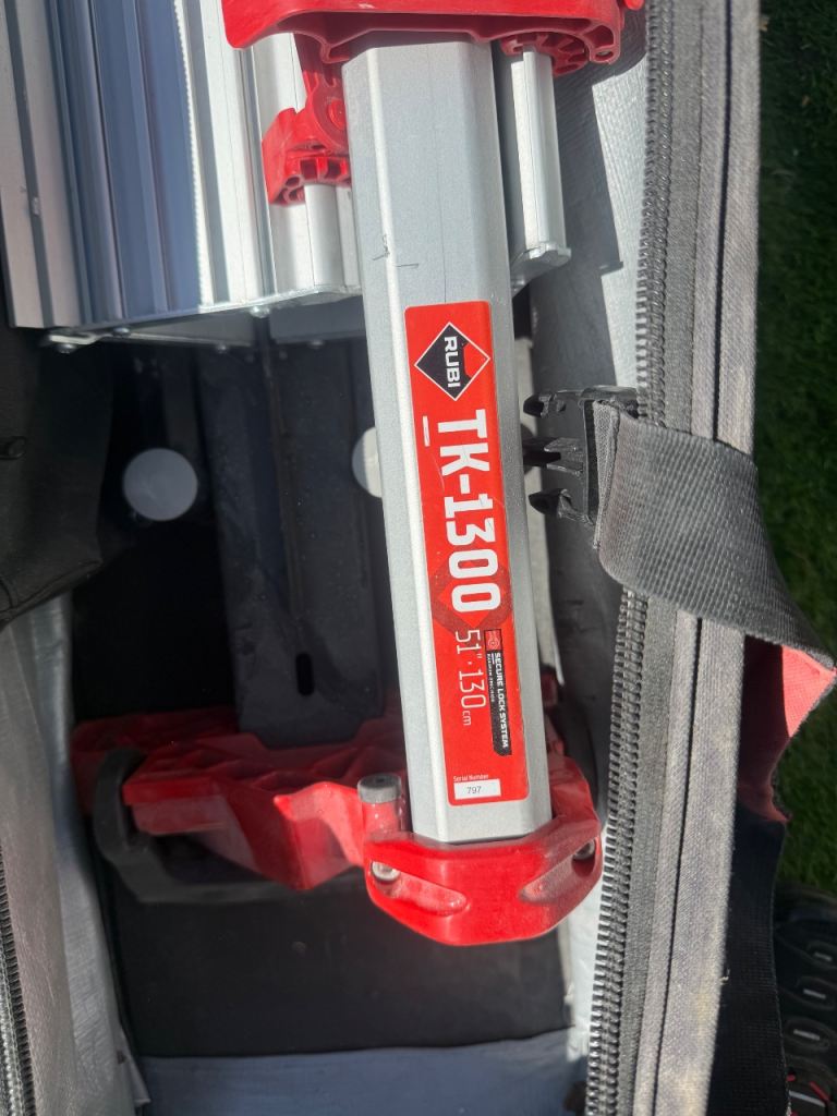 Rubi TK-1300 Tile Cutter with Case – Good Condition590436397409914882