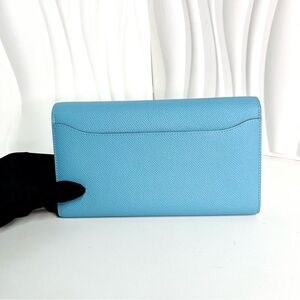 Hermes Enamel Constance Epsom Long Wallet64297051511042121