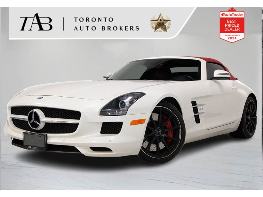 2012 Mercedes-Benz SLS AMG SLS ROADSTER AMG RED LEATHER