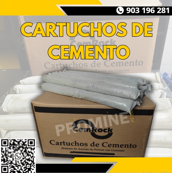 Servicio de suministro de cartuchos de mortero cementicio