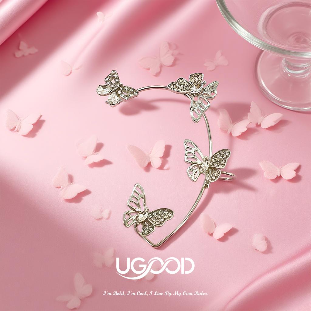 Garden de Butterfly Earframe UGood Eardrops64517354933506121