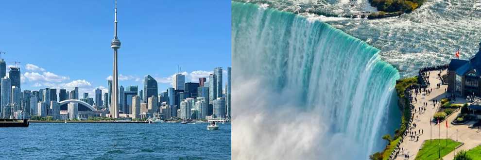 <2 días>【2 personas forman un grupo｜salida desde Toronto】Experiencia profunda de 360° de las Cataratas del Niágara: alojamiento en hotel dentro del área turística para disfrutar del paisaje nocturno + tour por la ciudad de Toronto + degustación gratuita de vino de hielo canadiense64118733800451123