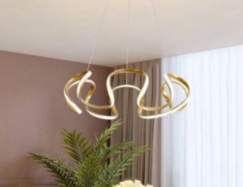 Led Golden ceiling light 50mm $99/pc B11.5