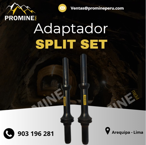 Servicio Profesional de Adaptador Split Set Pormine