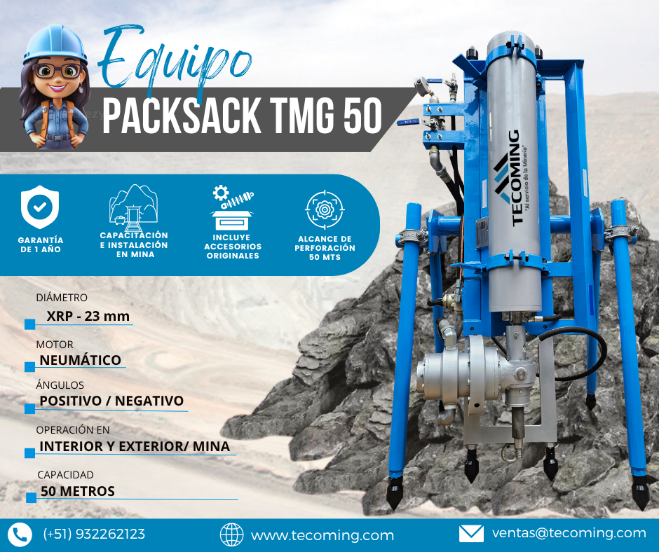 Diamond Core Drilling Service Packsack TMG 50 with Installation