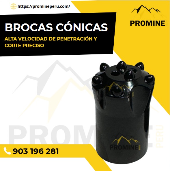 Conical Bit Service for Efficient Drilling