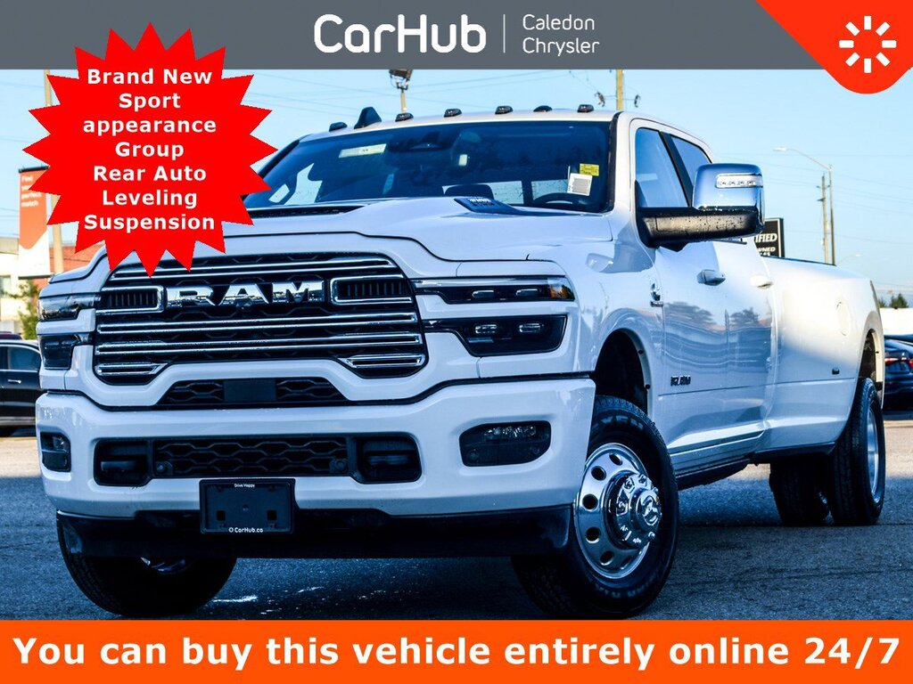 2026 RAM 3500 Laramie 4x4 Crew Cab 8' Box Diesel Sunroof 14.4Dis