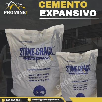 Proporcionamos Cemento Expansivo para Demolición Controlada Servicio