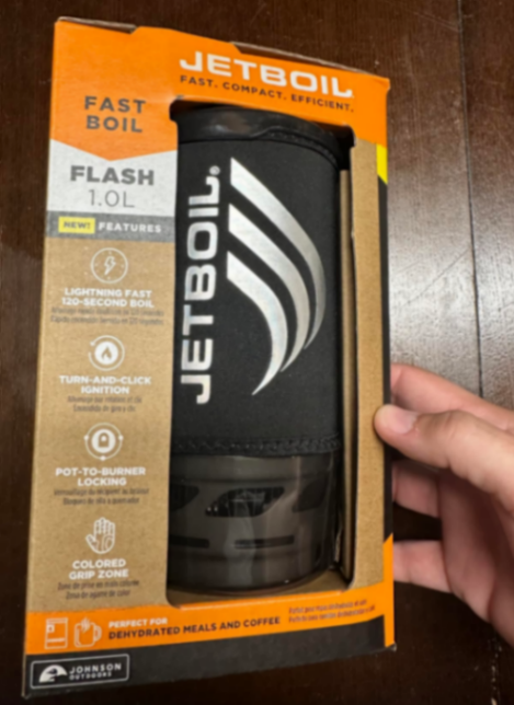 Estufa portátil Jetboil Flash 1.0L, usada - Excelente estado63115180752641123