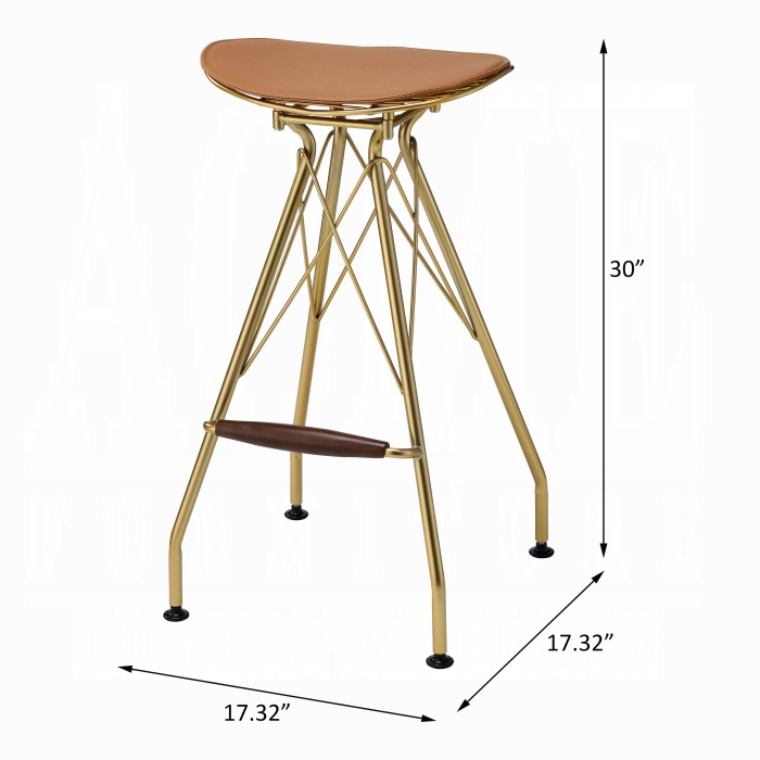 Taburete de bar Dragea (Juego de 2)64672790388611122