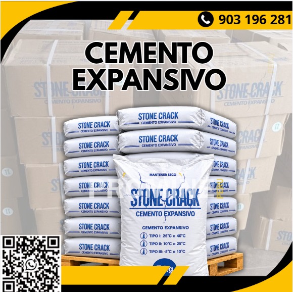 Venta de cemento expansivo para minería y obras civiles